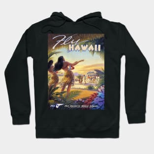 Vintage Travel Poster - Hawaii Hoodie